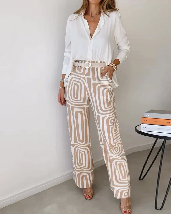 Lysa - Set Confortevole e Chic (Cintura Inclusa)