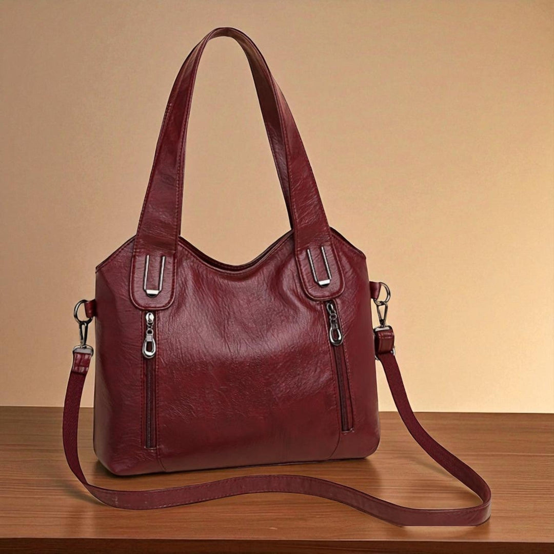 Borsa a mano vintage per documenti