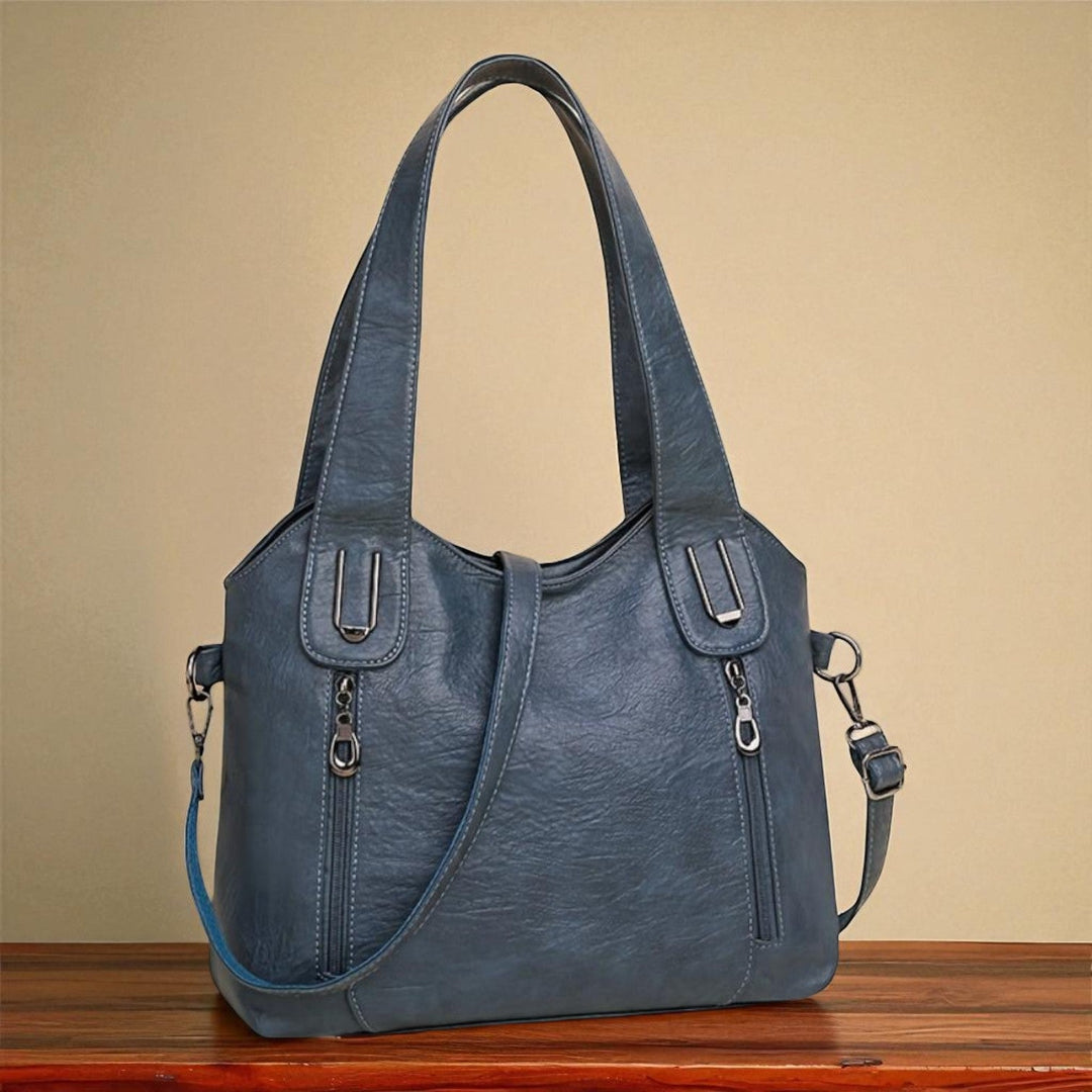 Borsa a mano vintage per documenti