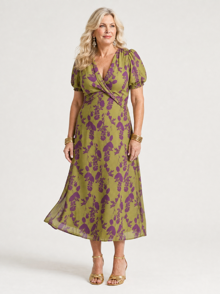 Virel | Abito Midi Floreale Relaxed