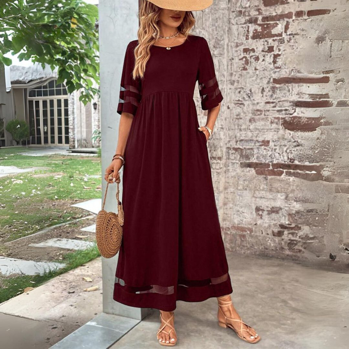 Isabelle Hart | Elegante Abito Midi A-Line