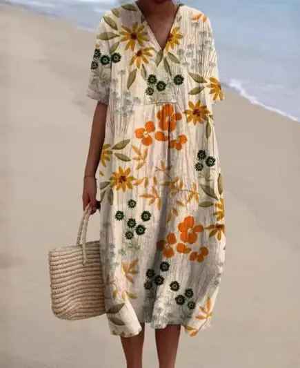 Margaret™ – Vestito Floreale Leggero