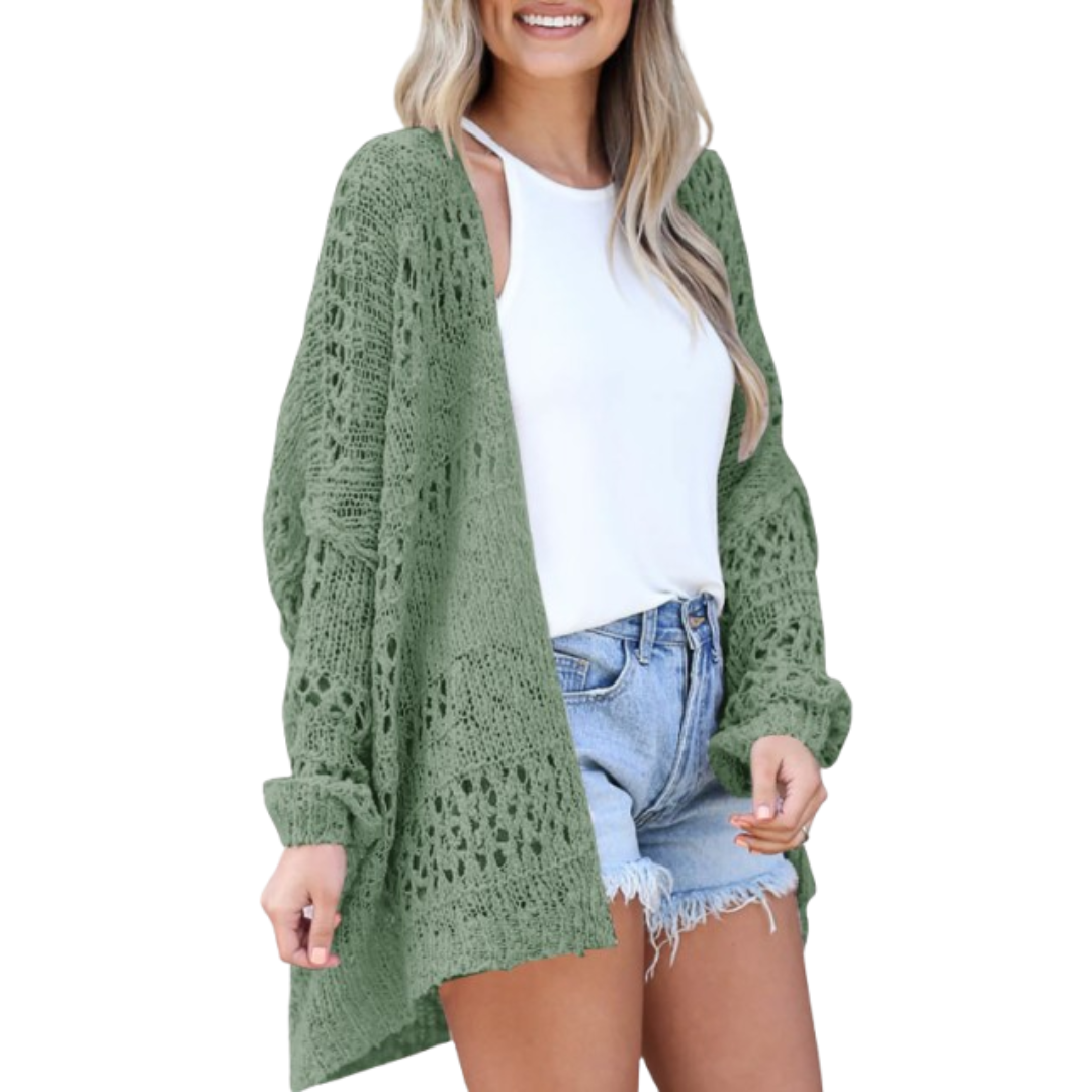 NAOMI | Cardigan Boho Estivo Oversize Leggero