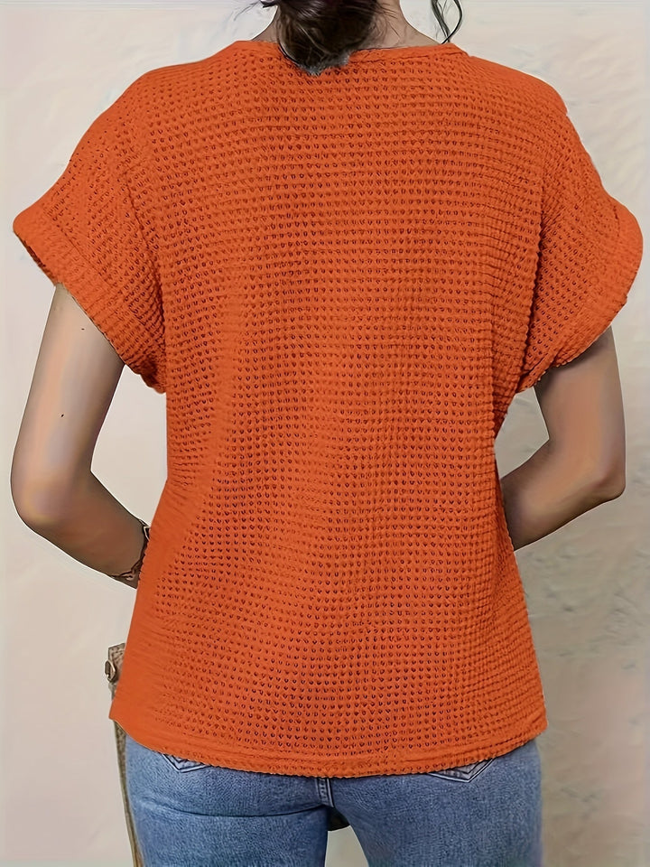 Viola | Top Tricot Dettagliato