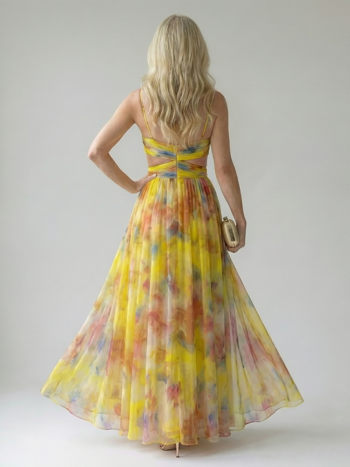 Ellis & Johnson™ | Abito Maxi Soft Wrap