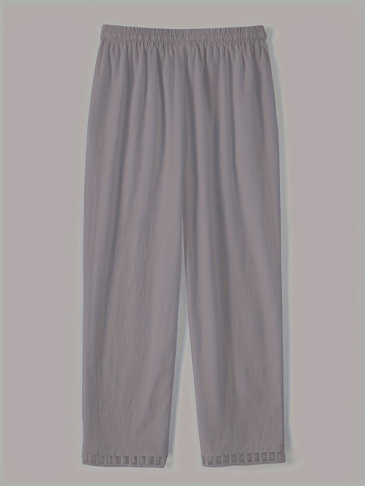 Wren – Pantaloni Cropped Relax con Dettagli in Contrasto