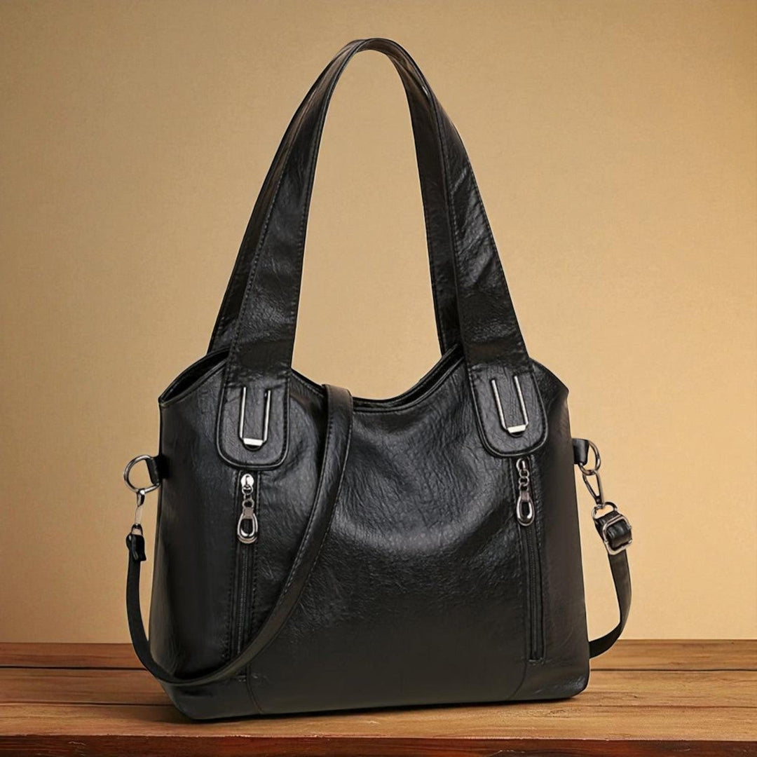Borsa a mano vintage per documenti