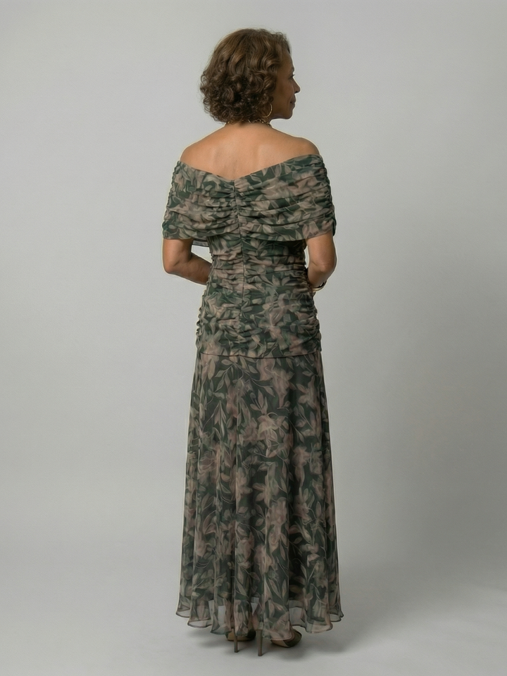 Calen | Abiti midi fluido con spalle scoperte