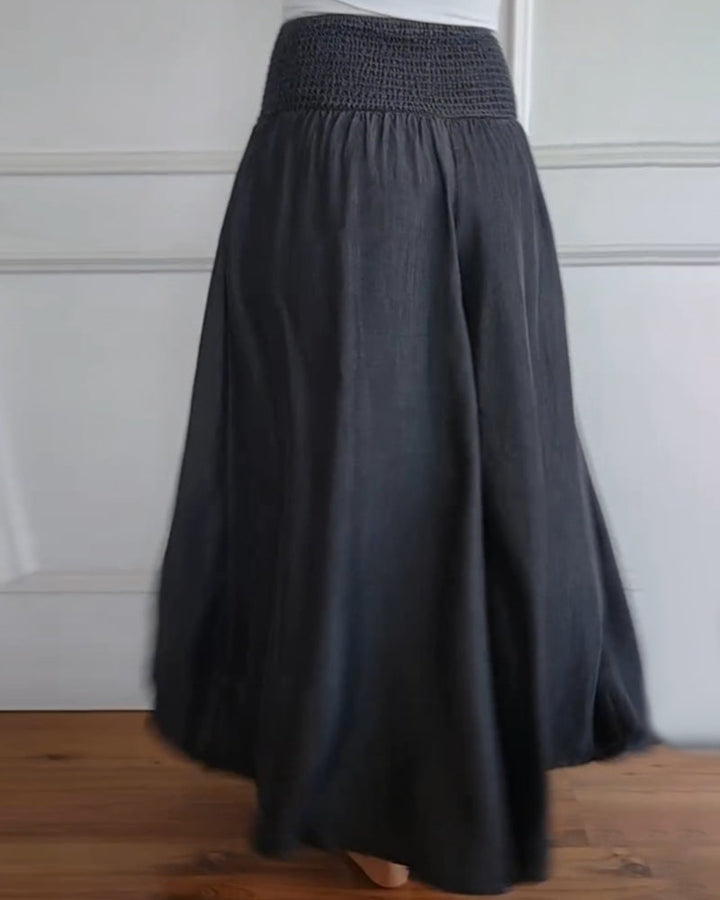 Jasper | Pantaloni Smock a Vita Alta