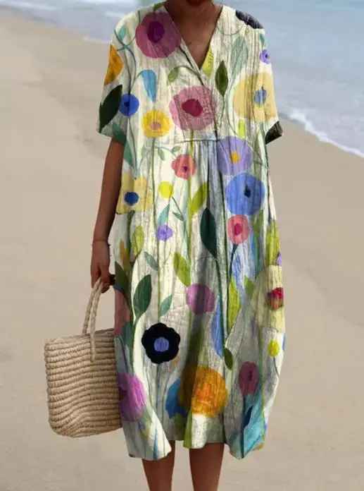 Margaret™ – Vestito Floreale Leggero
