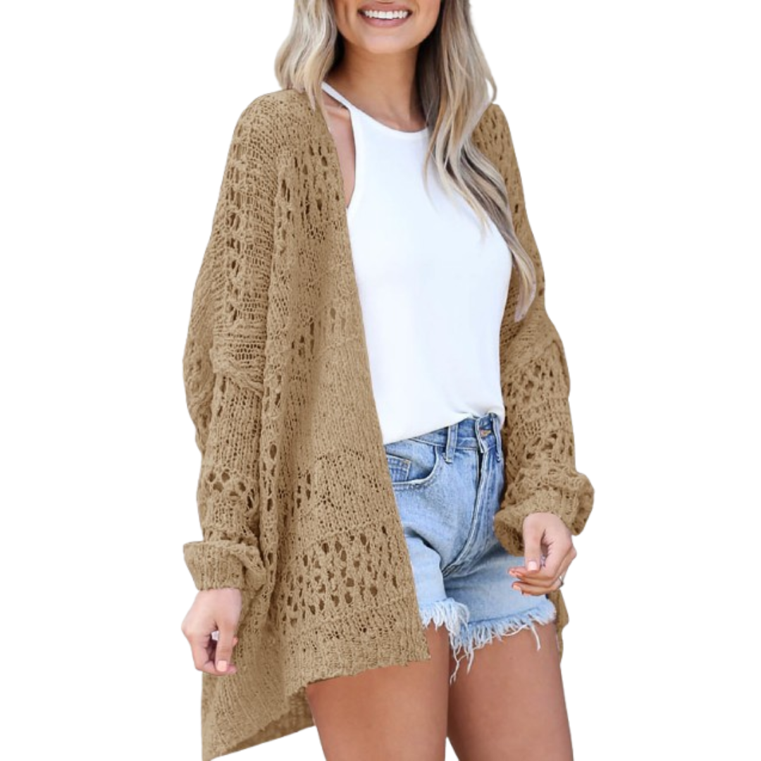 NAOMI | Cardigan Boho Estivo Oversize Leggero