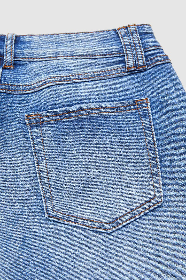 Denvara | Jeans a gamba dritta a vita media