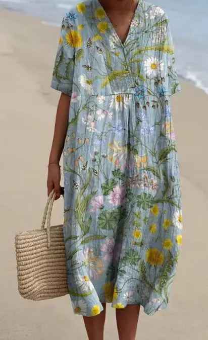 Margaret™ – Vestito Floreale Leggero