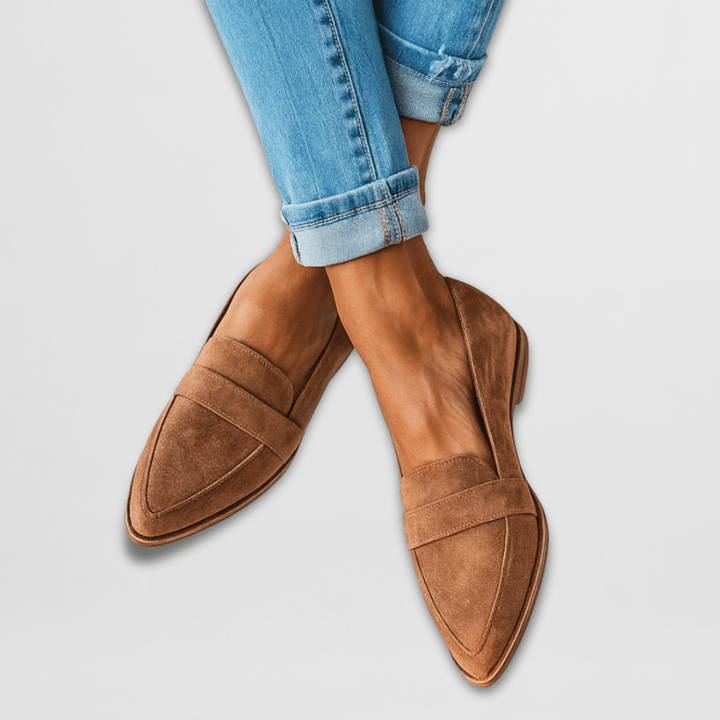 Helen | Moccasins in Soft Suede Leather