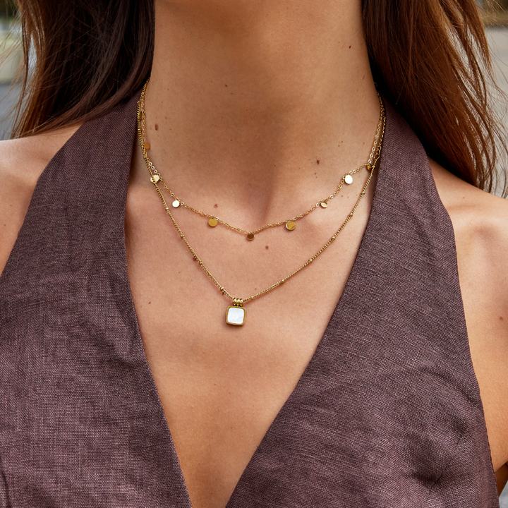 Collana Agatha a goccia
