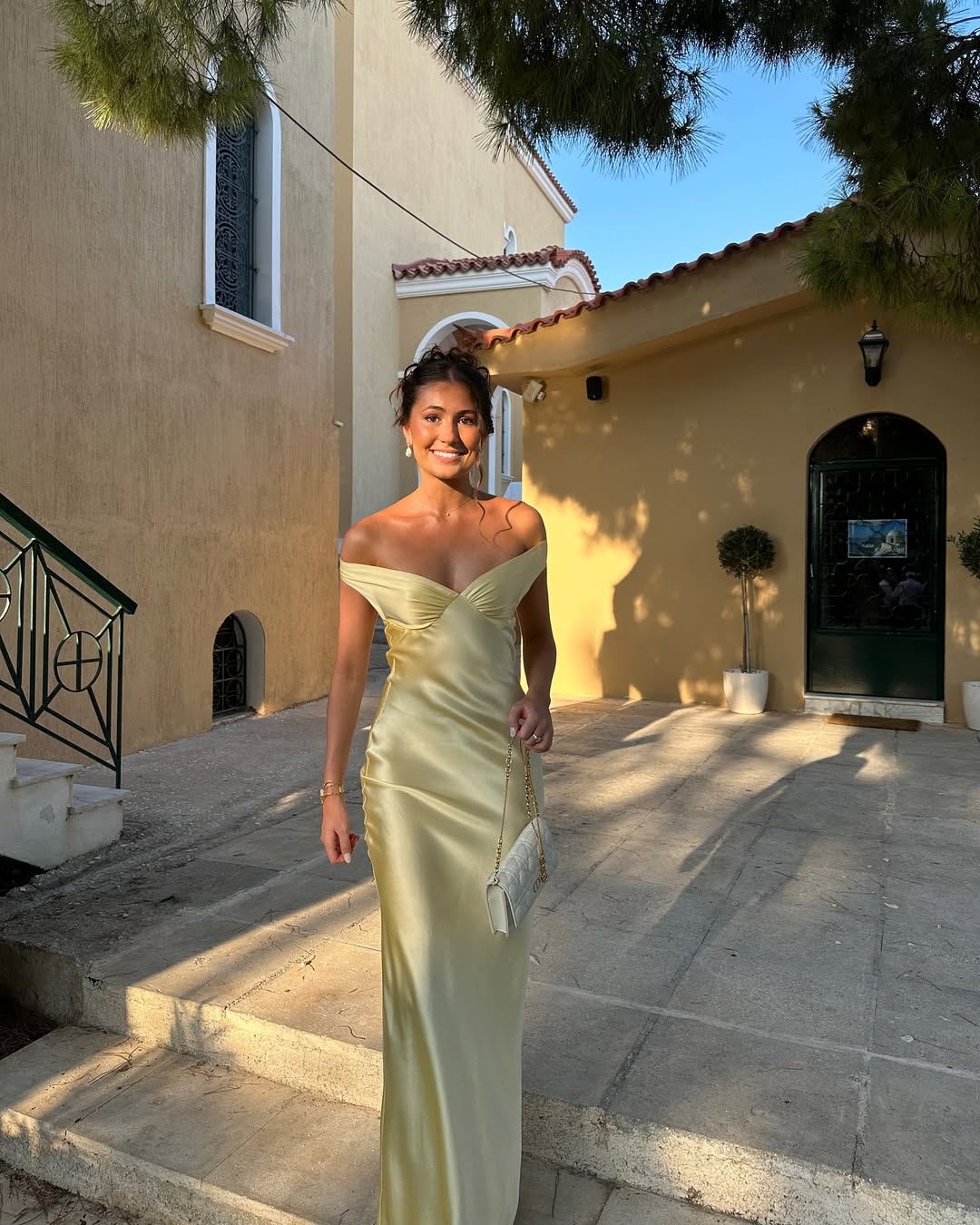 Bárbara - Abito Maxi in Satin