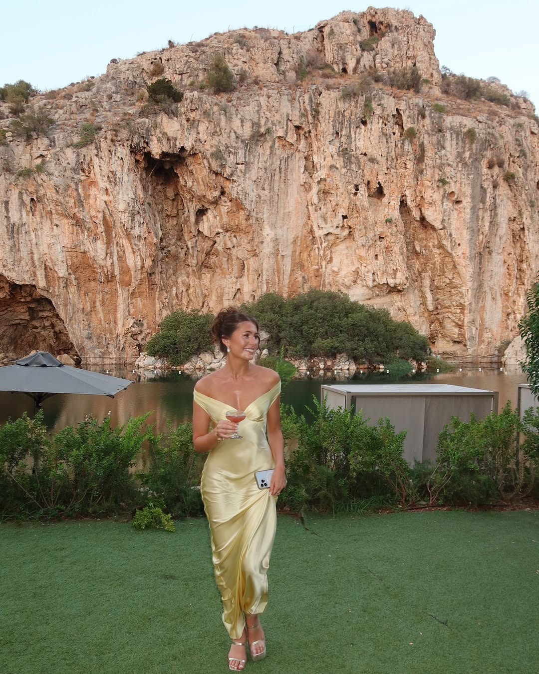 Bárbara - Abito Maxi in Satin