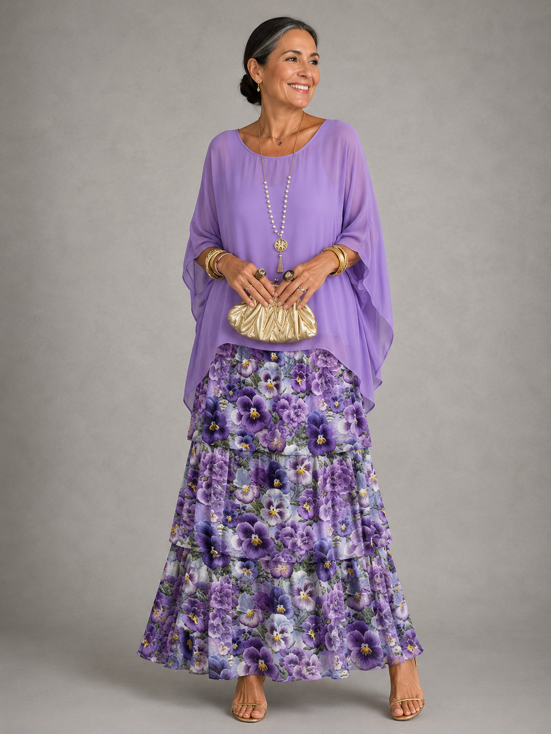 Lara™ | Elegante Maxi Dress Fluttuante