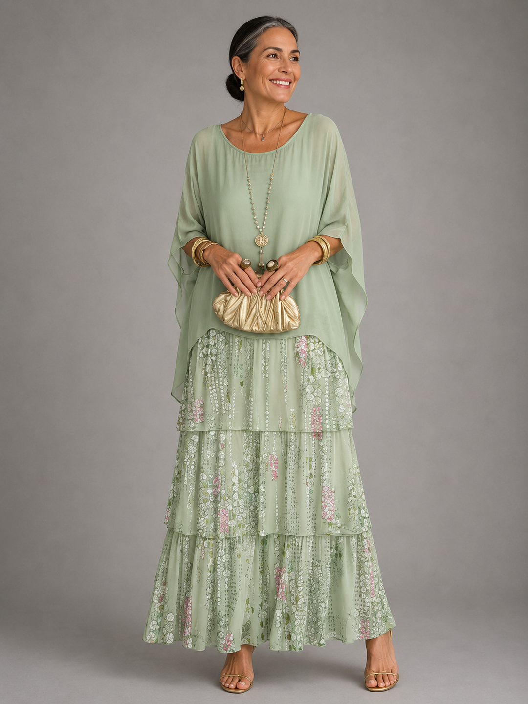 Lara™ | Elegante Maxi Dress Fluttuante