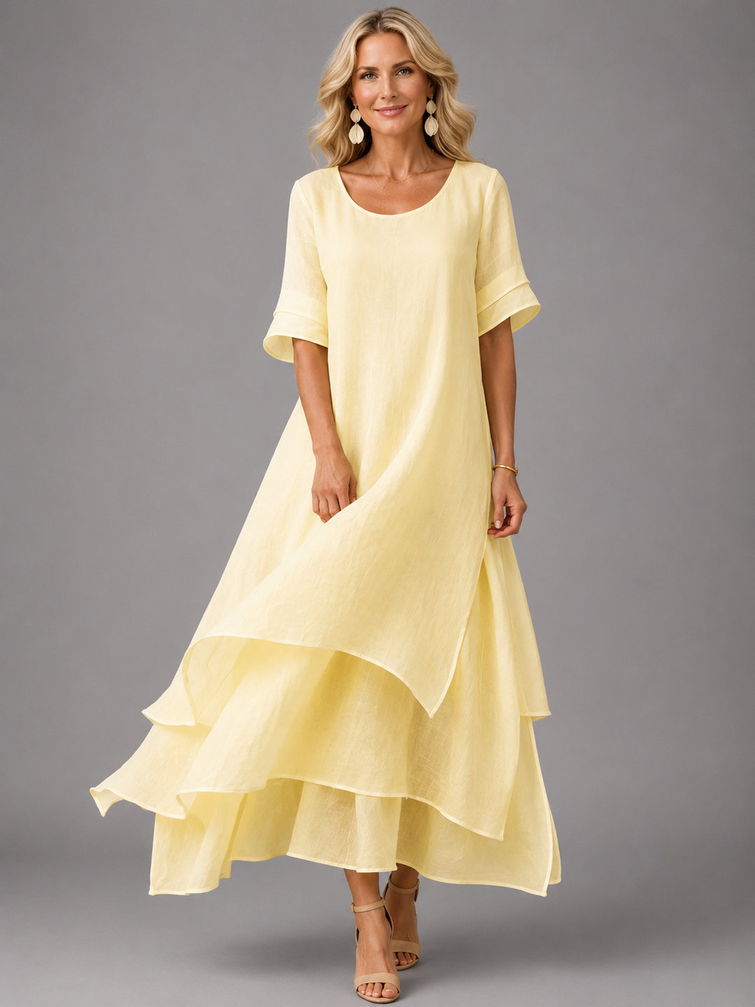 Liora™ | Abito Maxi Fluttuante Grace