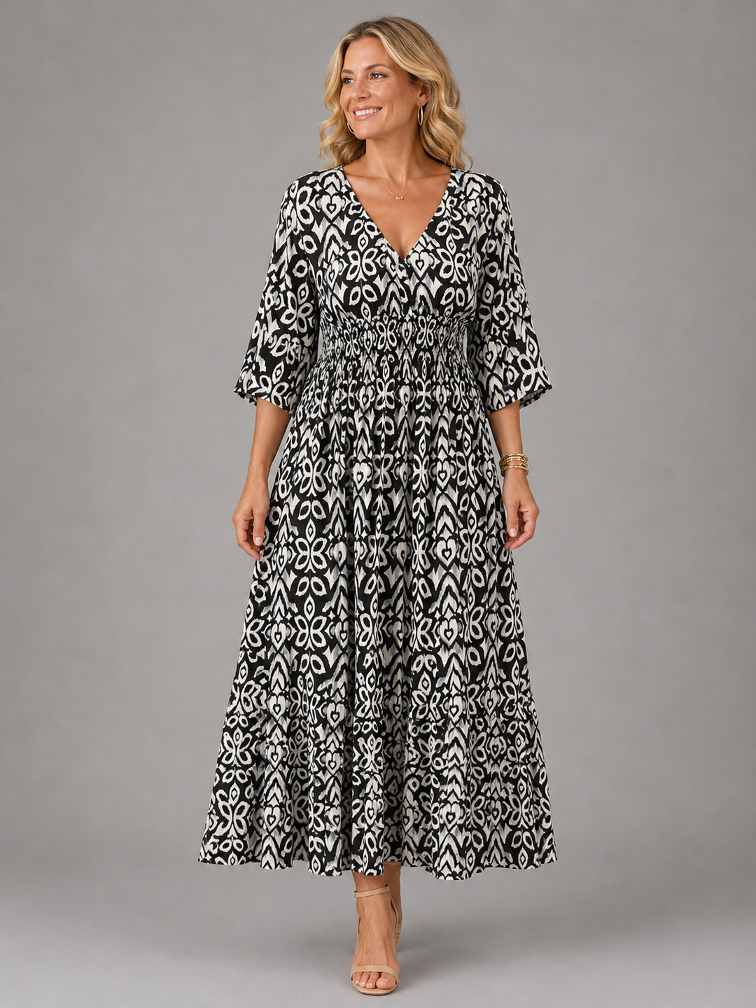 Althea™ | Vestito Midi Bohemien Fluttuante