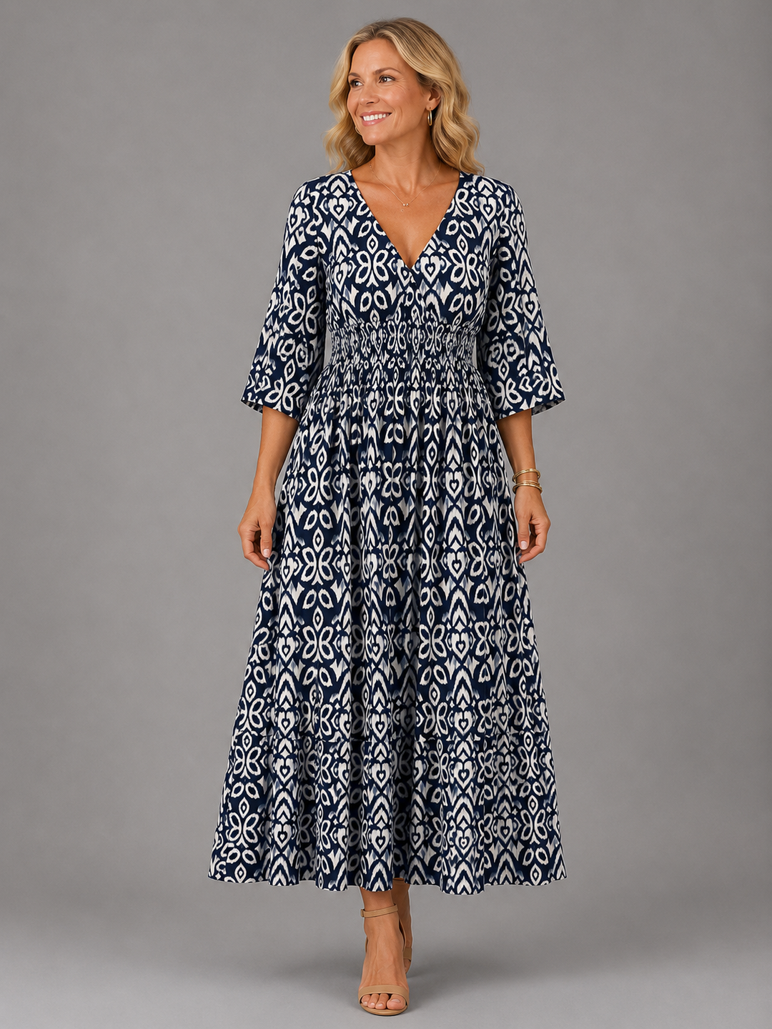 Althea™ | Vestito Midi Bohemien Fluttuante