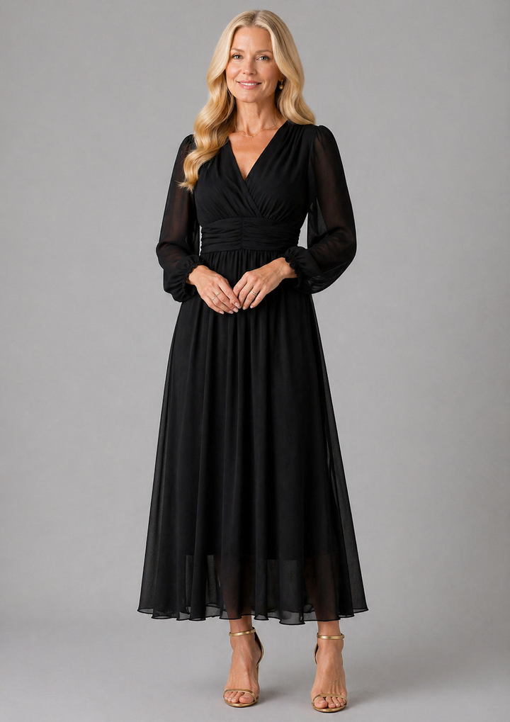 Ellis & Johnson™ | Elegante Vestito Avvolgente