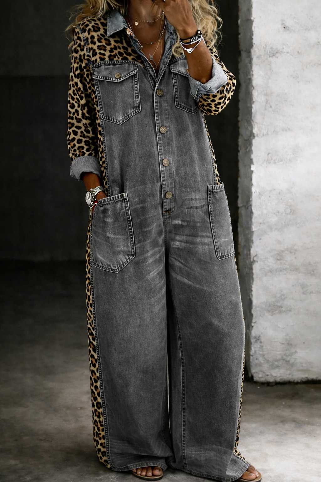 Amanda | Tutone in denim con camicia