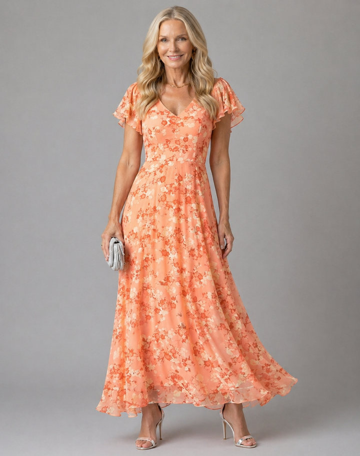 Ellis & Johnson™  | Abito Glamour con Copertura per la Pancia