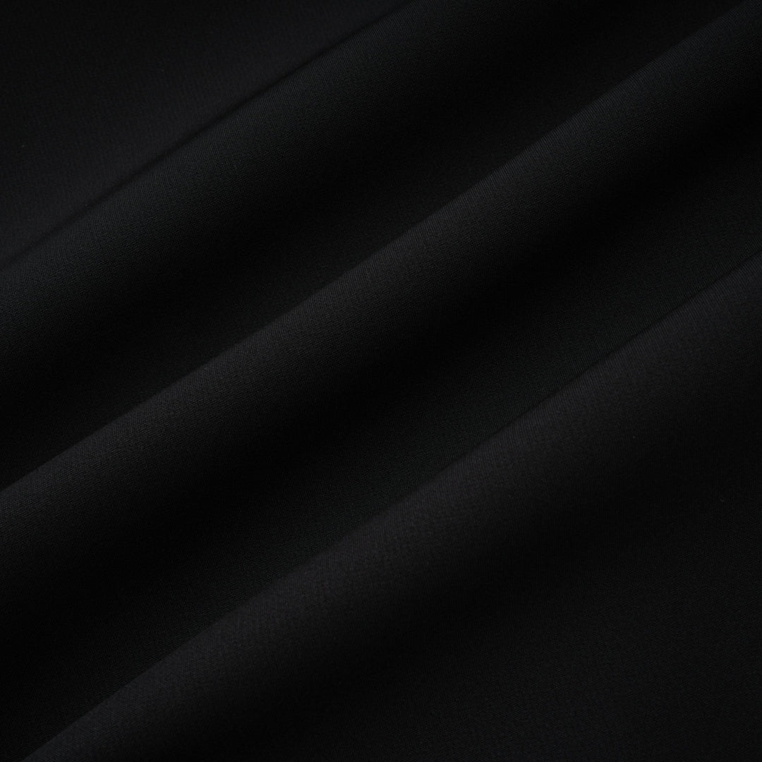 Abito Maxi con Pannelli in Pizzo Valenora – Nero