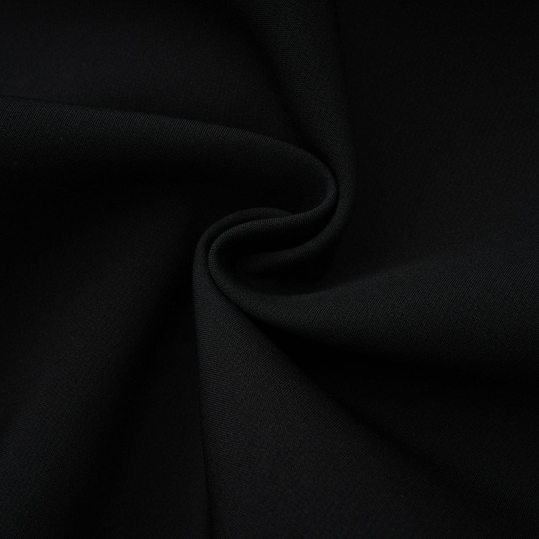 Abito Maxi con Pannelli in Pizzo Valenora – Nero
