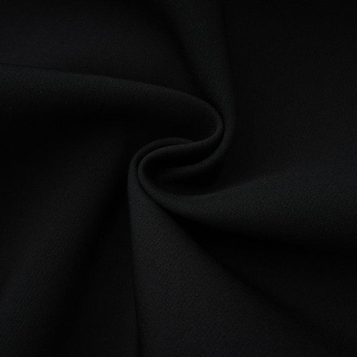 Abito Maxi con Pannelli in Pizzo Valenora – Nero