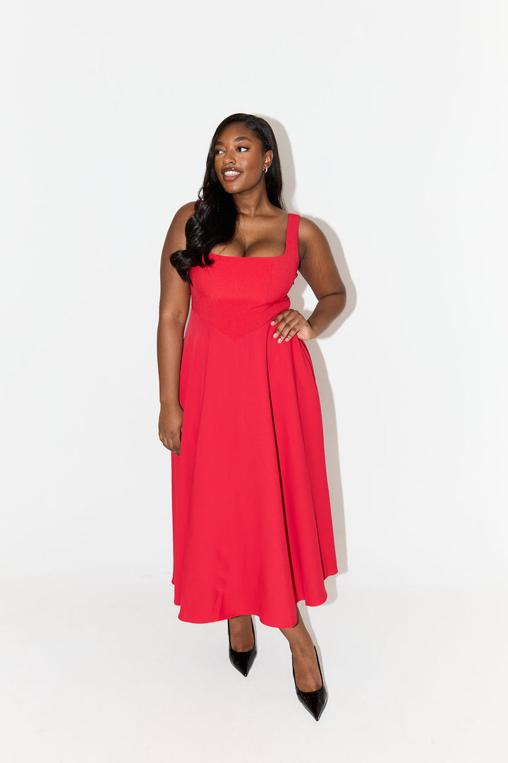 Maréva – Abito Midi Elegante
