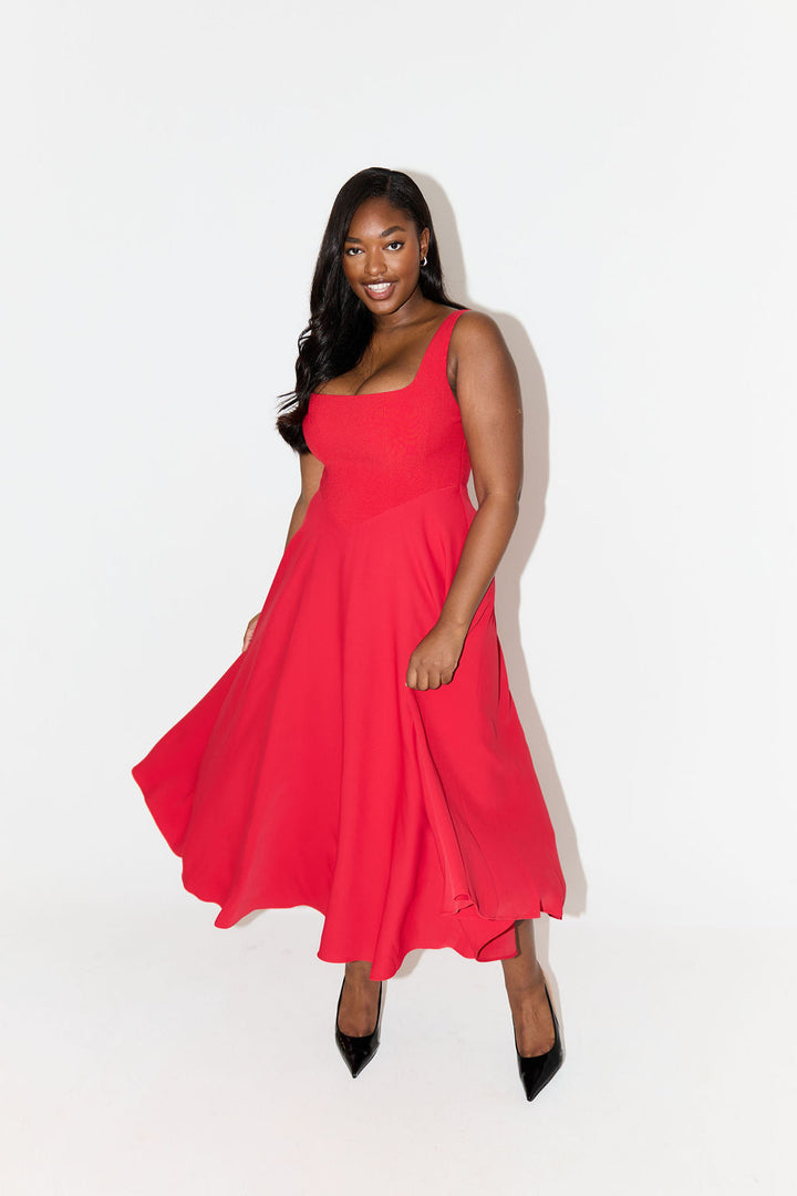 Maréva – Abito Midi Elegante