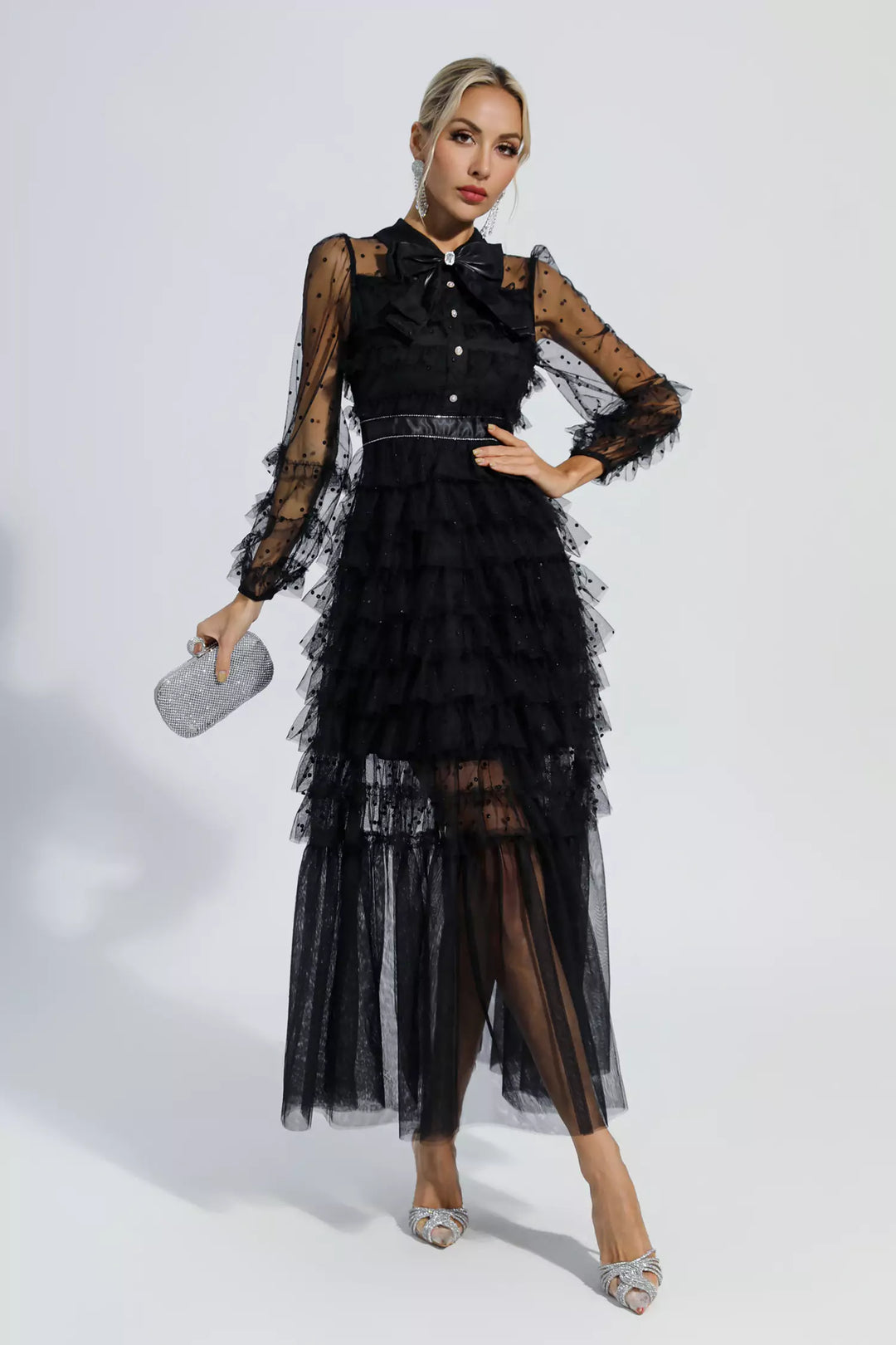Abito Maxi Veloura