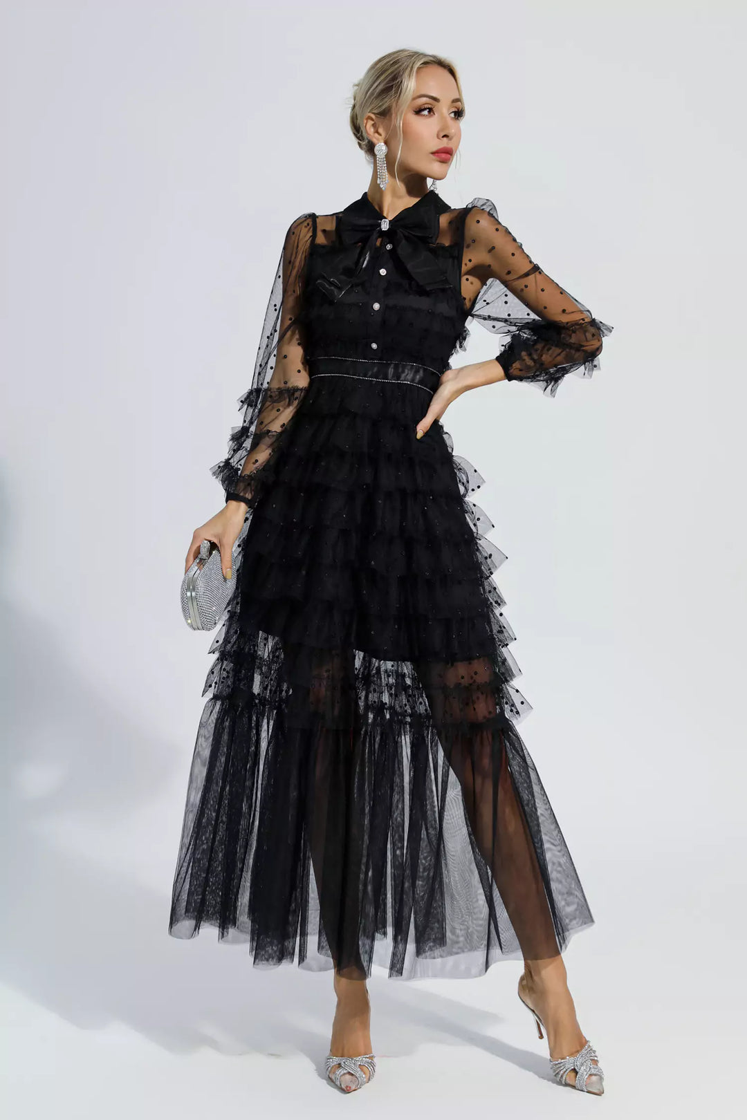 Abito Maxi Veloura