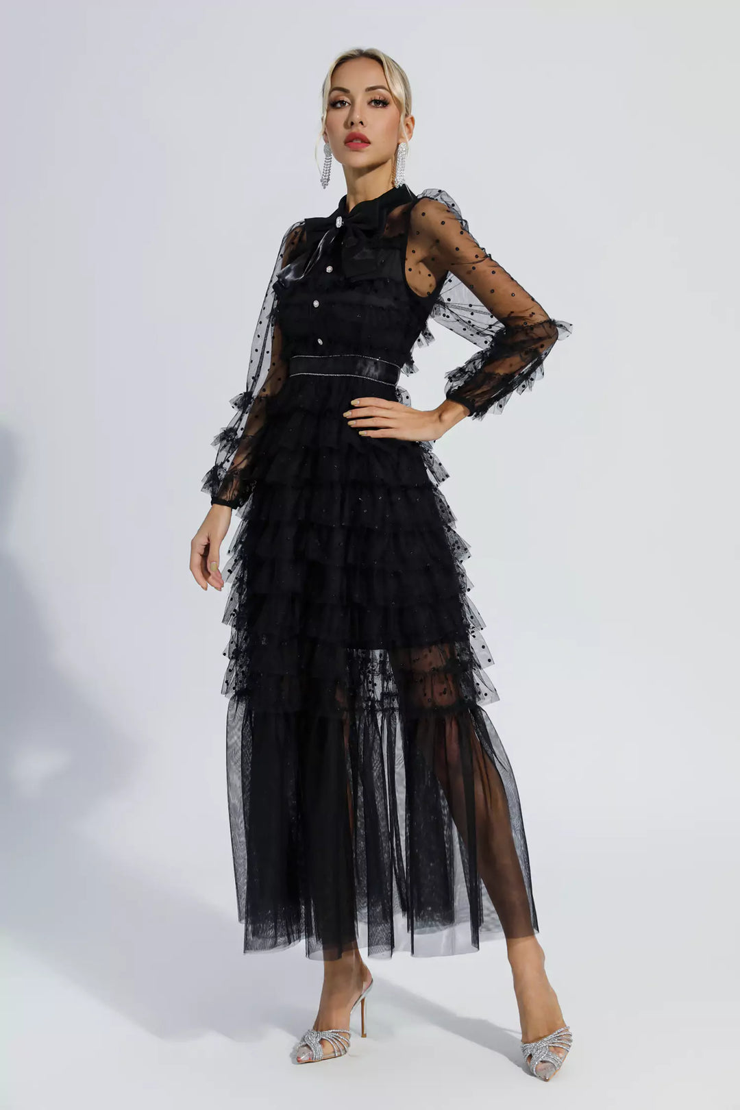 Abito Maxi Veloura