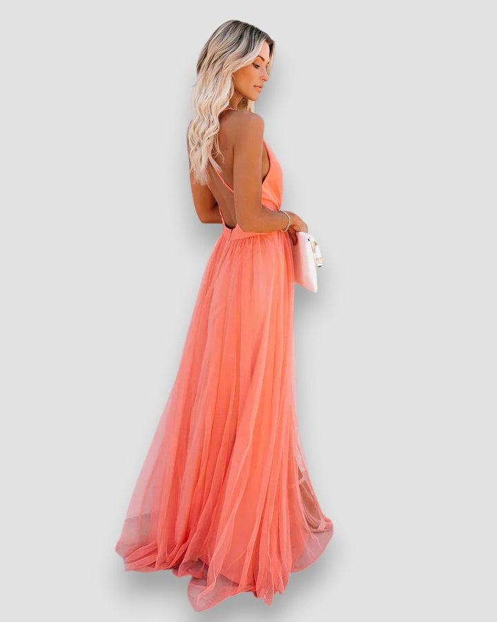 Élanor – Maxi Dress Fiorito Costiero