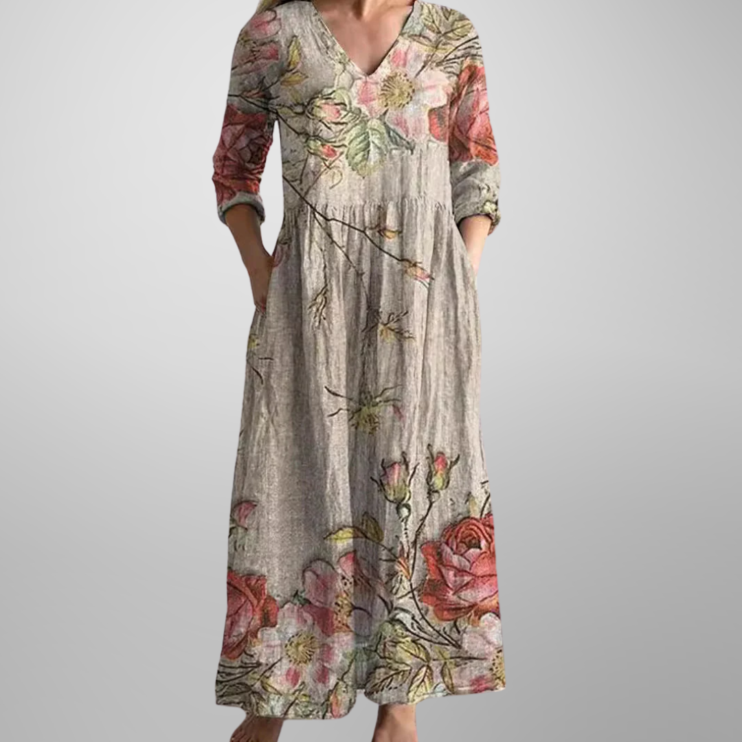 Galina™ | Vestito Vintage Chic