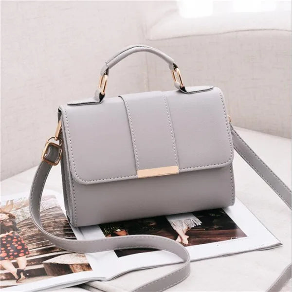 Borsa a Spalla Elegante in Stile Retro per Donne - Realizzata in Pelle PU di Alta Qualità