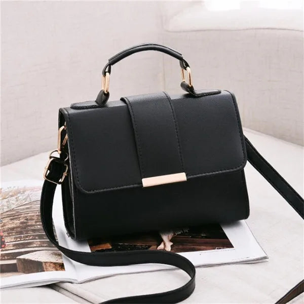 Borsa a Spalla Elegante in Stile Retro per Donne - Realizzata in Pelle PU di Alta Qualità