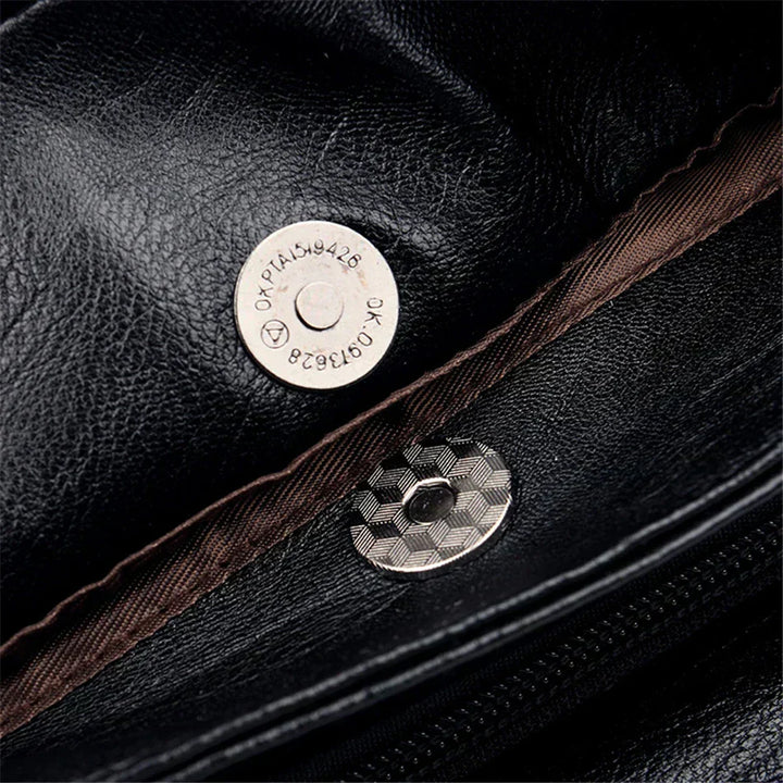 Elegante Borsa Tote e Crossbody in Pelle Ricamata per Donna