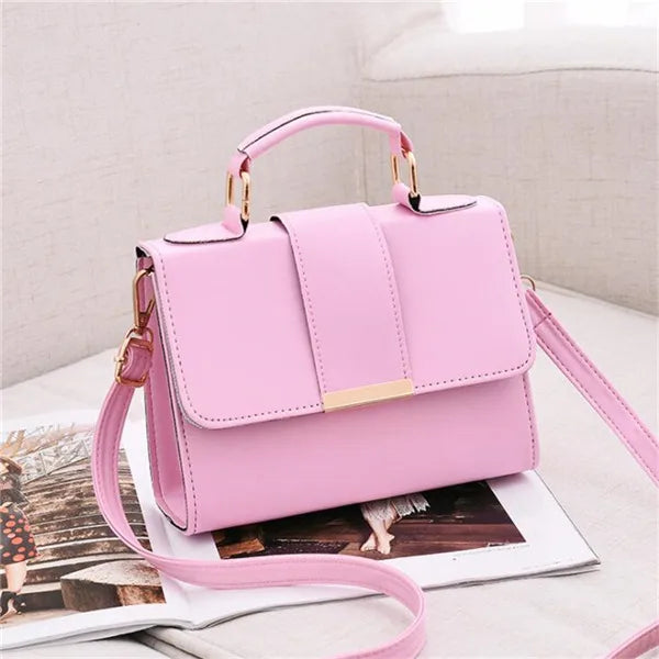Borsa a Spalla Elegante in Stile Retro per Donne - Realizzata in Pelle PU di Alta Qualità