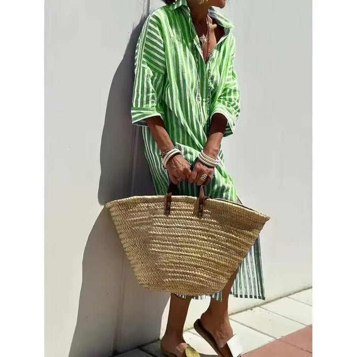Skylar | Vestito Camicia a Righe