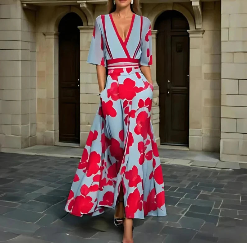 Helena™ | ABITO FLORALE ELEGANTE