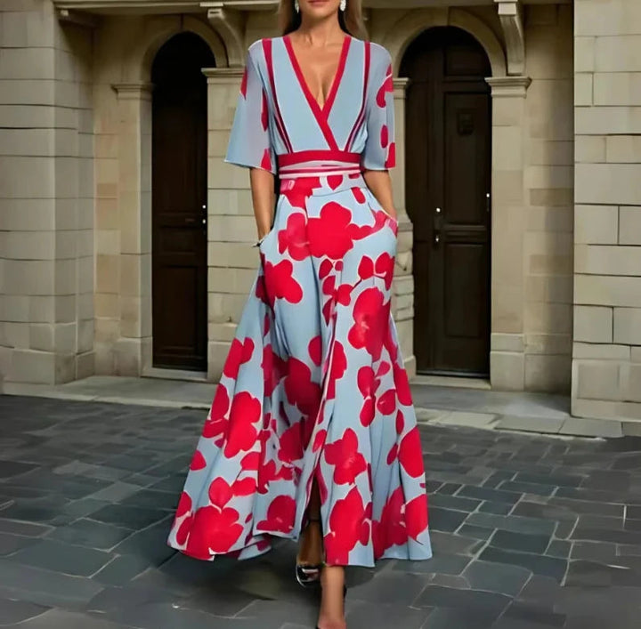 Helena™ | ABITO FLORALE ELEGANTE