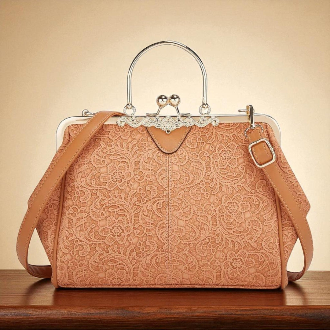 Vintage Bag with Snap Closure