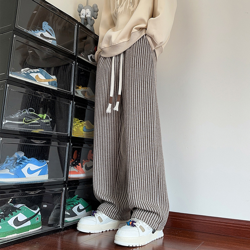 XAVIERA – Pantaloni Moderni in Felpa a Righe