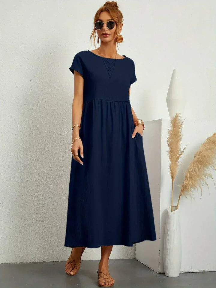 Ursina™ | Vestito Midi Fluido