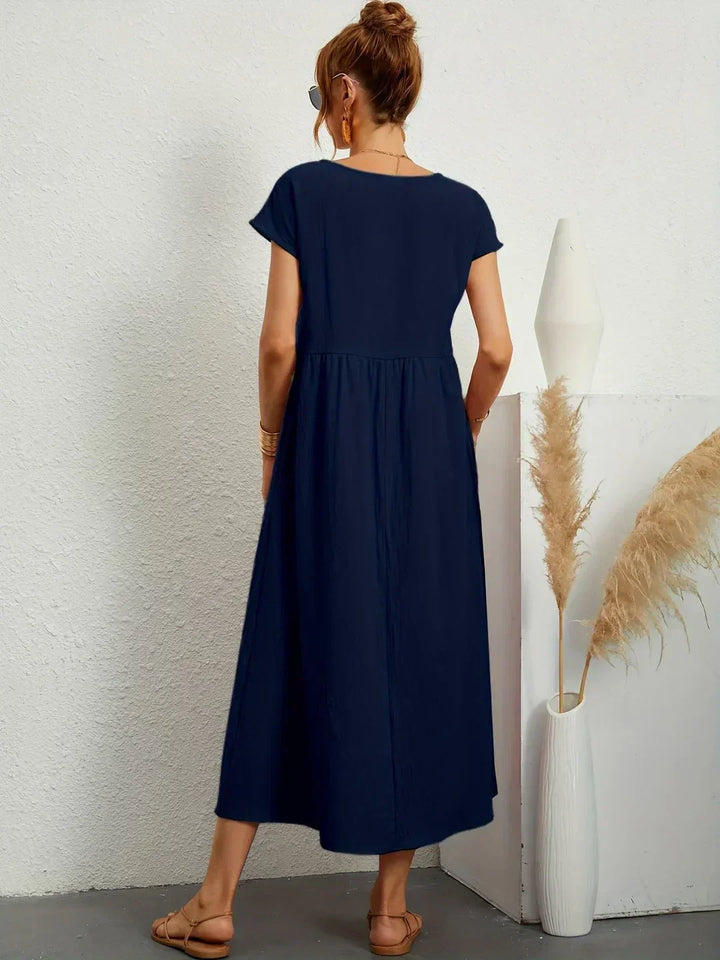 Ursina™ | Vestito Midi Fluido